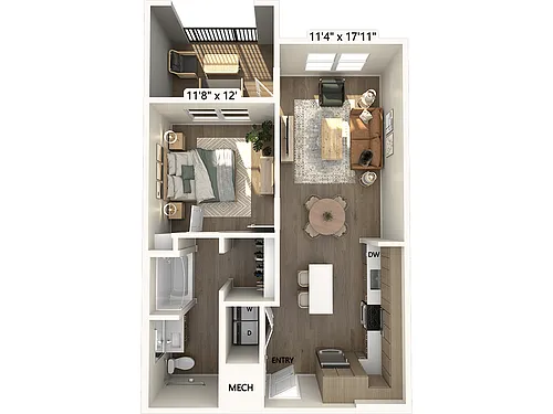 Floor plan A2-Finish2-693