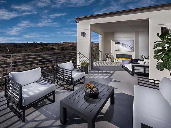 Vista Del Mar - Plan 2 - Optional Covered Deck at Master Bedroom