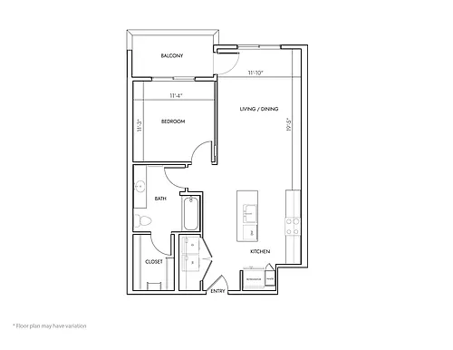 Floor plan Watkins