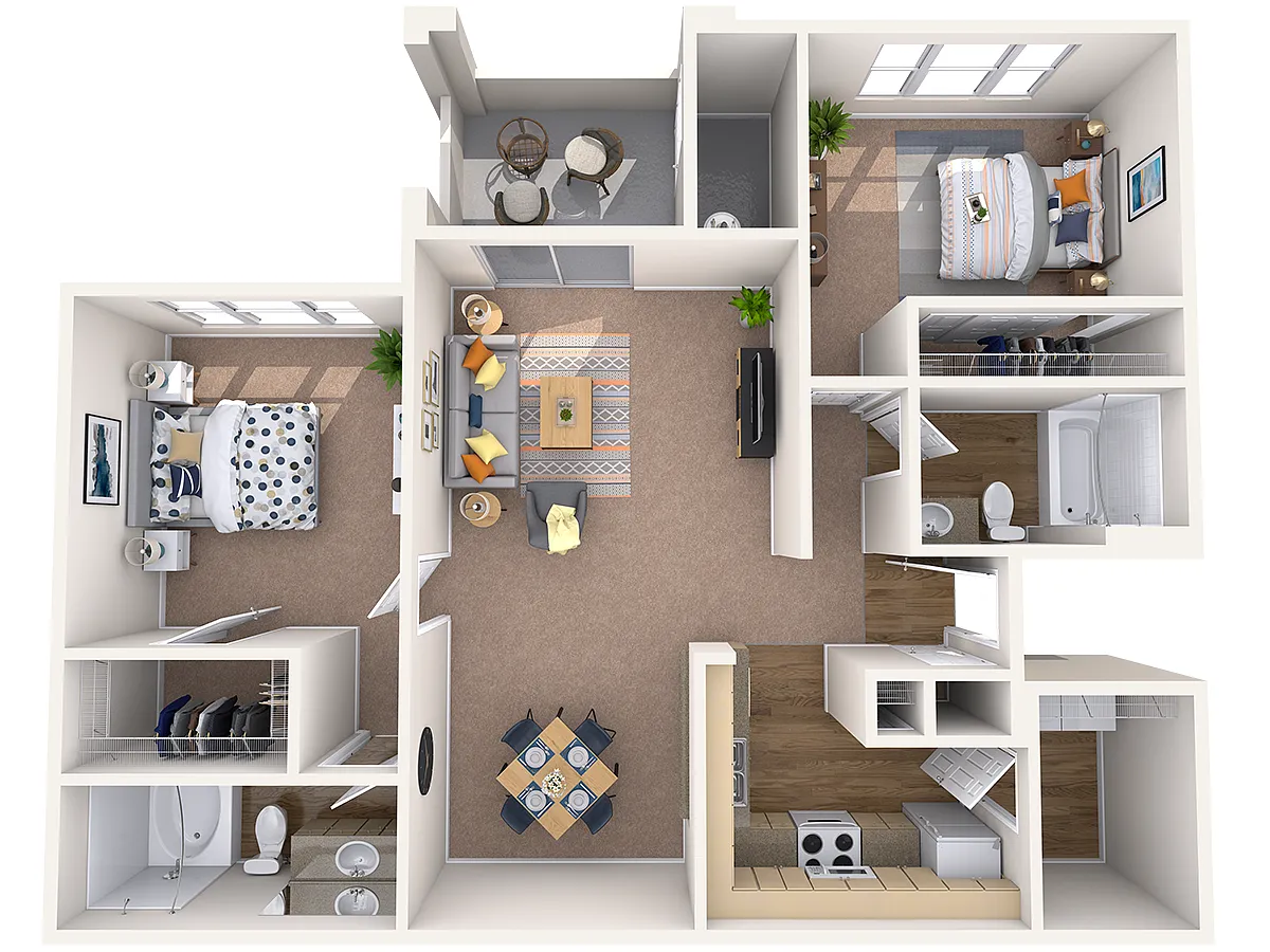 Floor plan B2