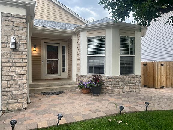 Outdoor patio and entryway