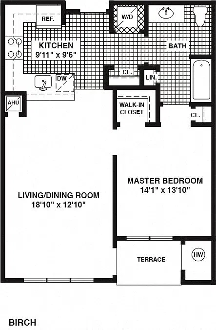 Floor plan Birch