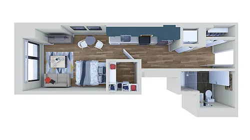 Floor plan S2a