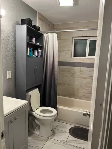 Bathroom w/ storgae - 3386 Odell Ave