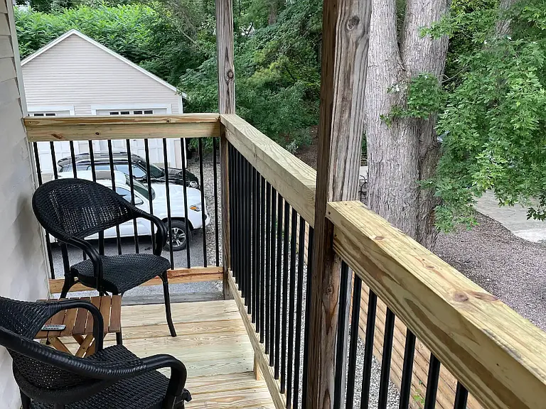 Outside porch