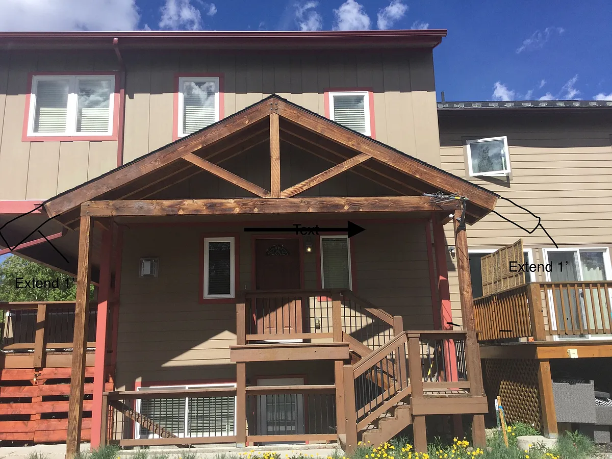 Outside of building from parking area - 310 Creekside Dr #B2