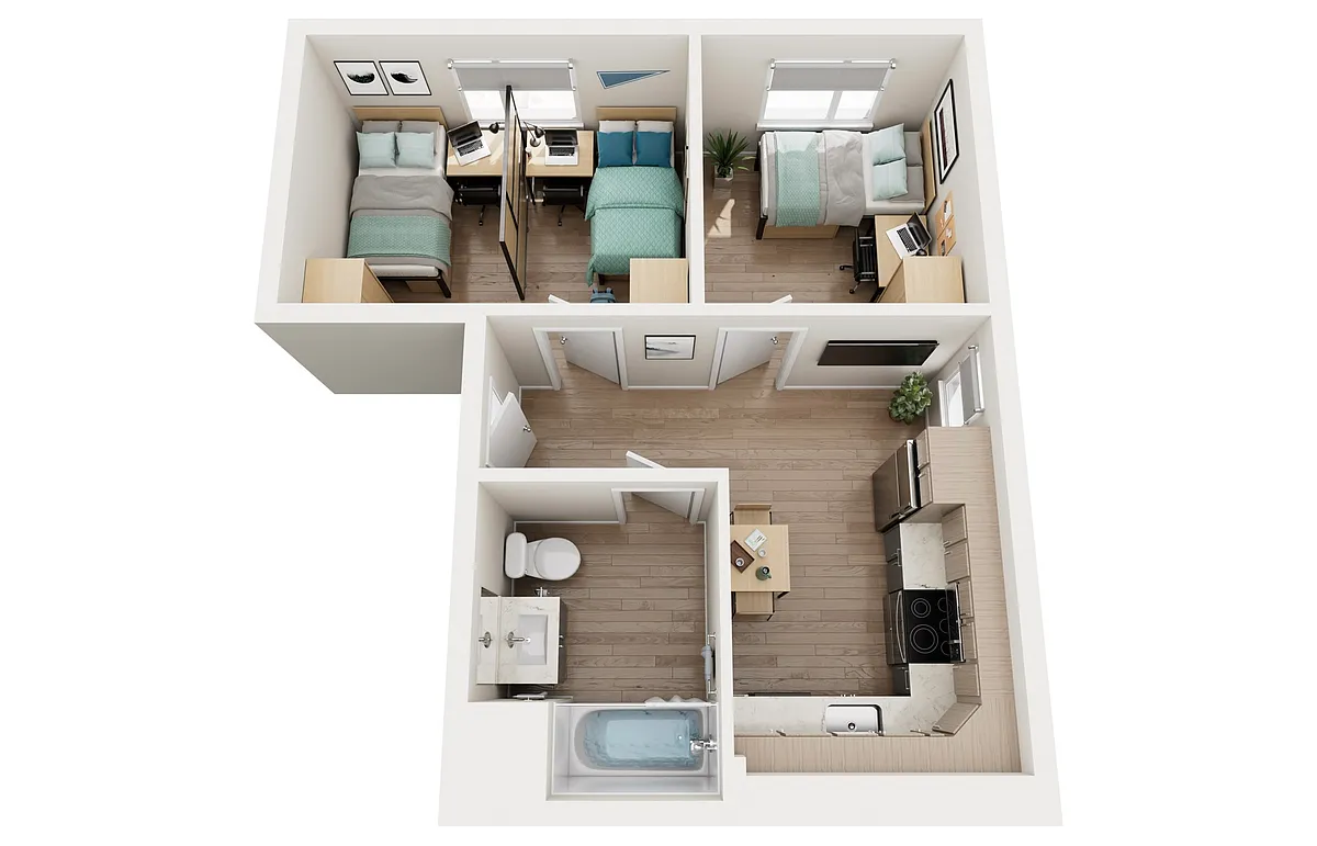 Floor plan B1