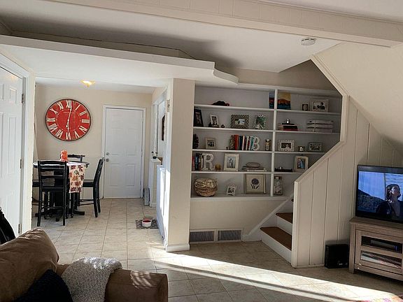 Living room open to eat-in kitchen