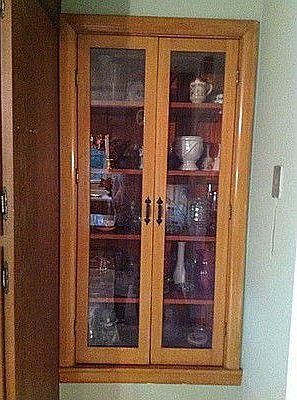Built in china cabinet
