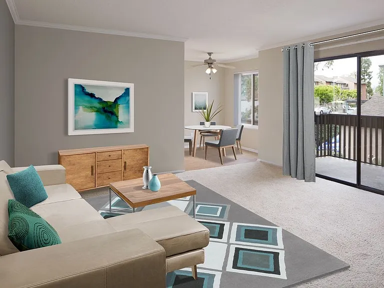 Classic Package I living and dining area