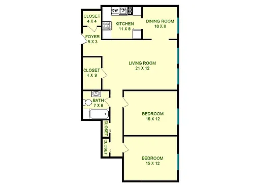 Floor plan Austin