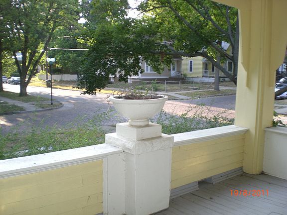 View from front porch