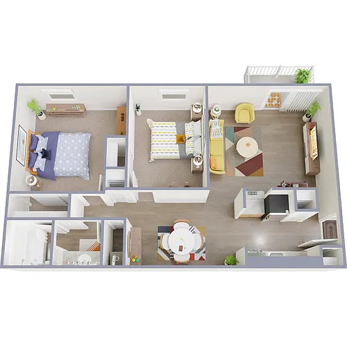 Floor plan Merlot