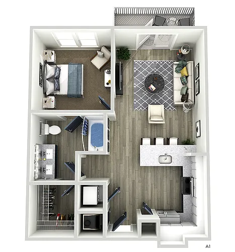 Floor plan A1