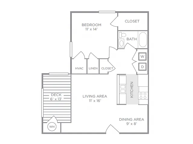 Floor plan Crepe Myrtle (West)