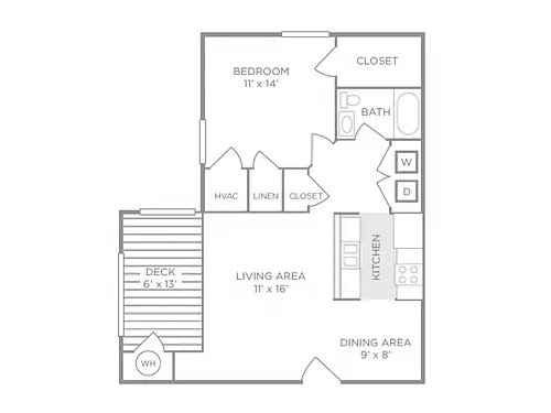 Floor plan Crepe Myrtle (West)