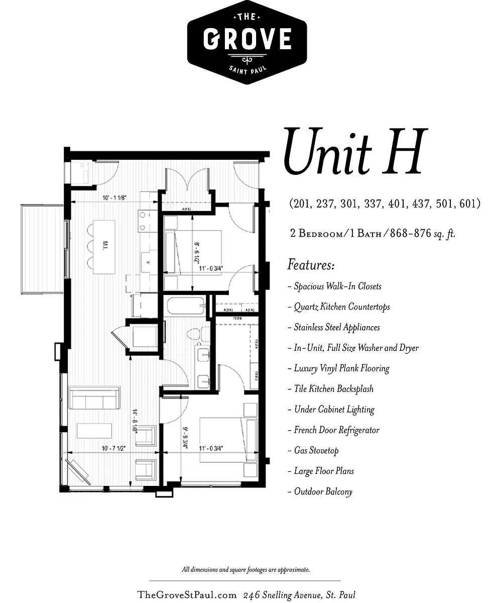 Floor plan H