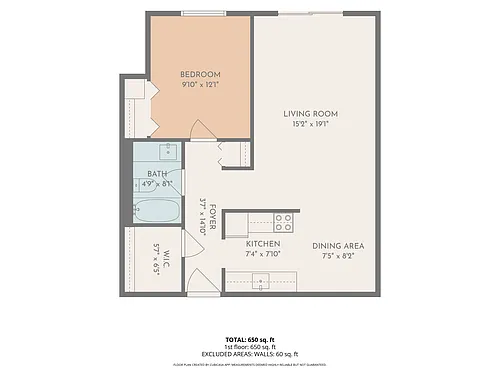 Floor plan 105