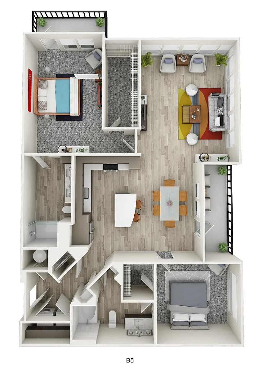 Floor plan B5