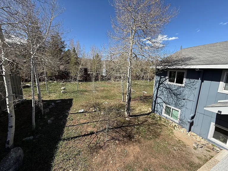 Shared backyard. View from deck