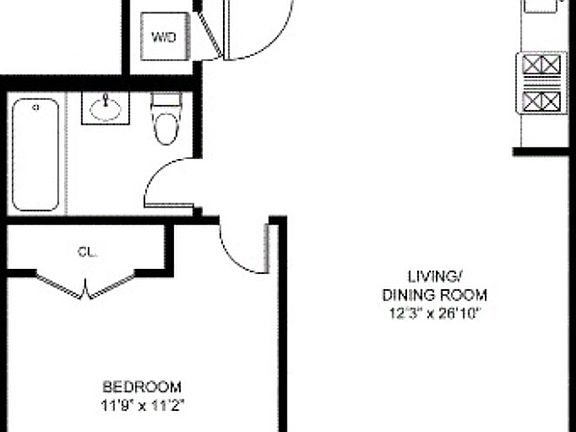 2nd image of 540 W 28th St APT 8F