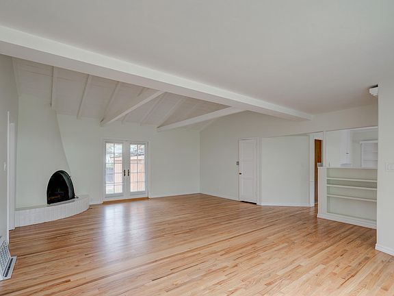 spacious living room Doors out to pool