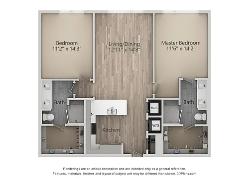 Floor plan 2L-C