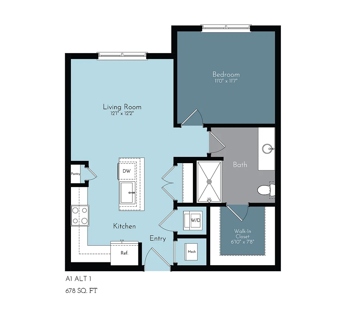 Floor plan A1 ALT
