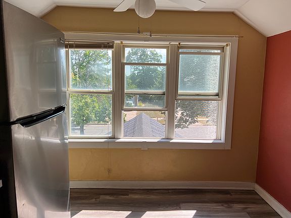 Kitchen with the updated Fridge