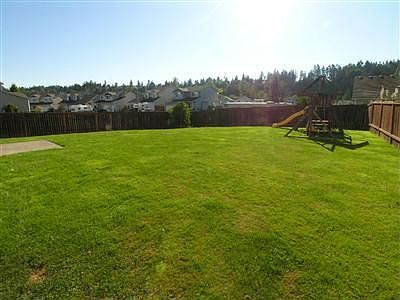 HUGE backyard with playset