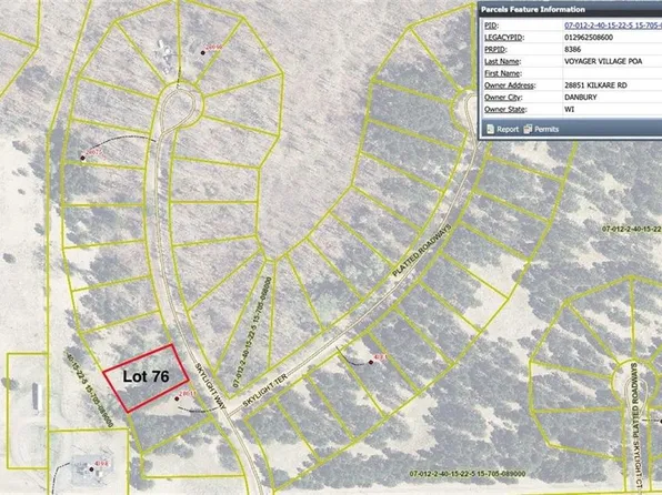 Lot 76 Skylight Way Way, Danbury, WI 54830