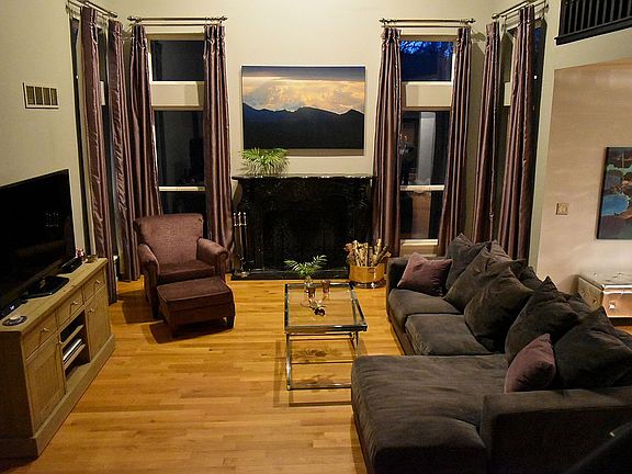 Living room focal point