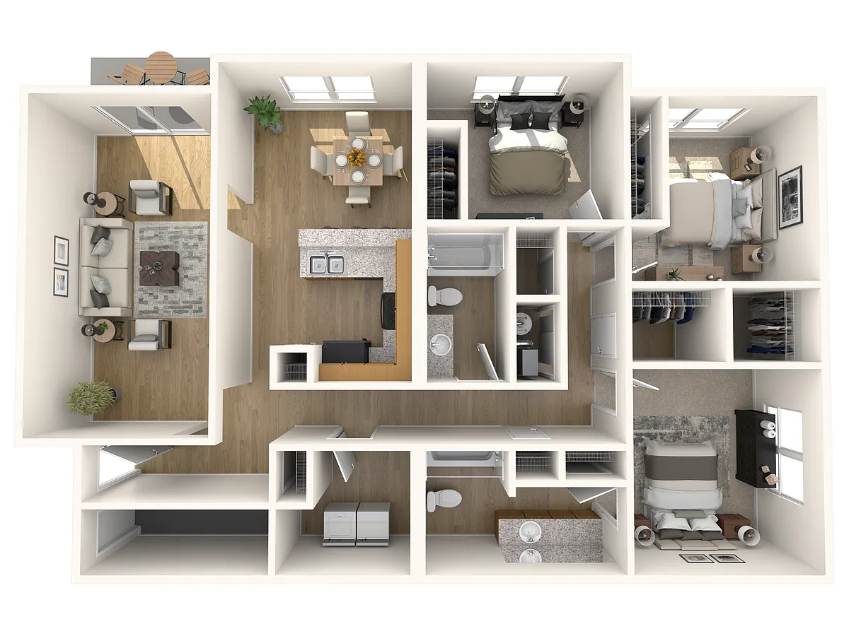 Floor plan 3A