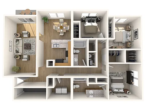 Floor plan 3A