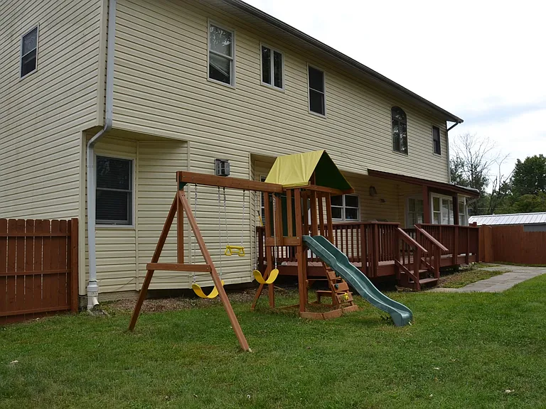 The playset is part of rental