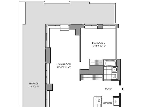 2nd image of 211 N End Ave APT 17F