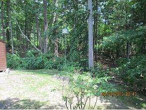 Private wooded area