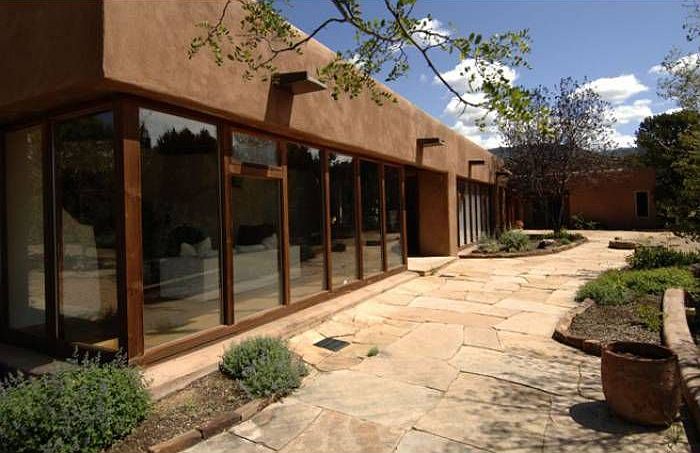 Home side patio area