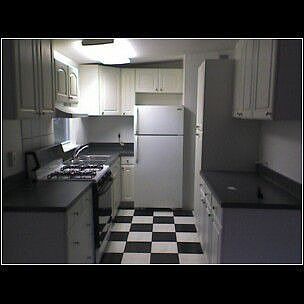 kitchen now have new black appliances