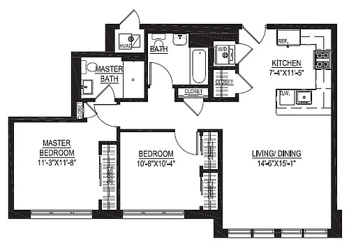 Floor plan 22B