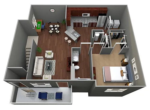 Floor plan Karsen Luxe