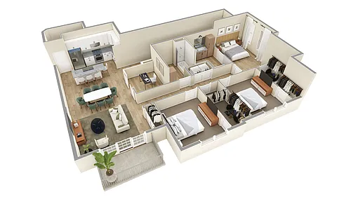 Floor plan F1