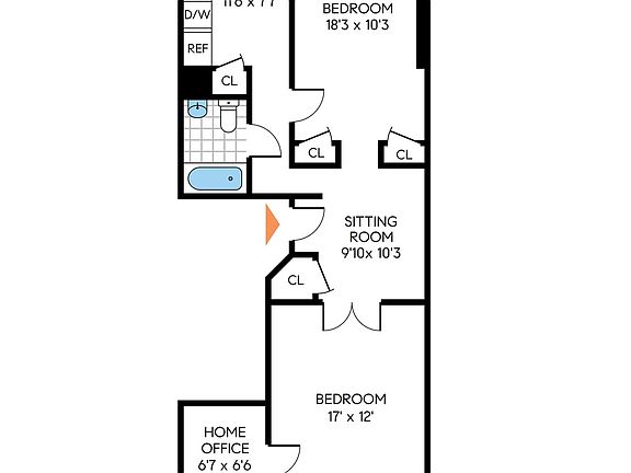 4th image of 817 Lincoln Pl APT 2