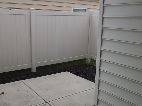 Off the patio door, sitting area.
