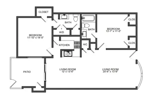 Floor plan B11