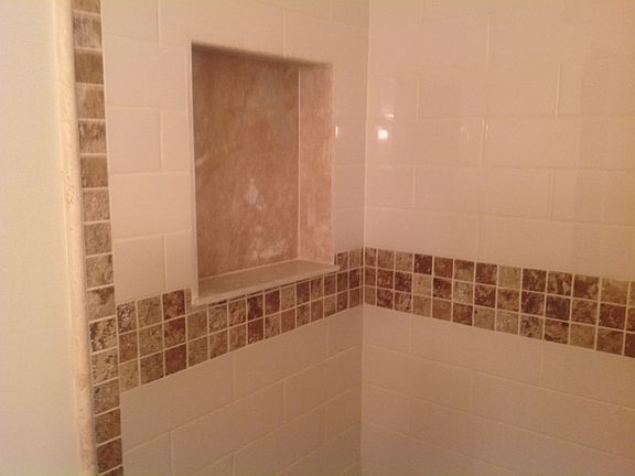 Hall Bath Tiled Surround