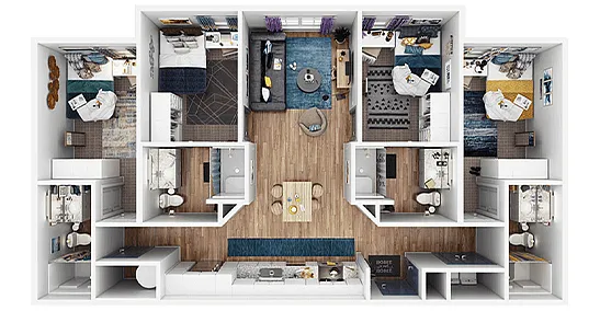 Floor plan D1