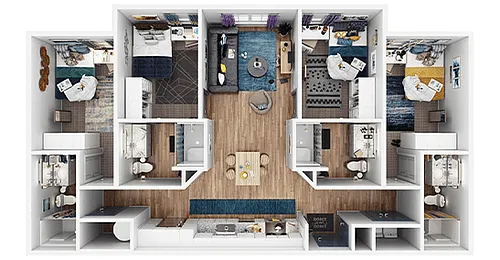 Floor plan D1