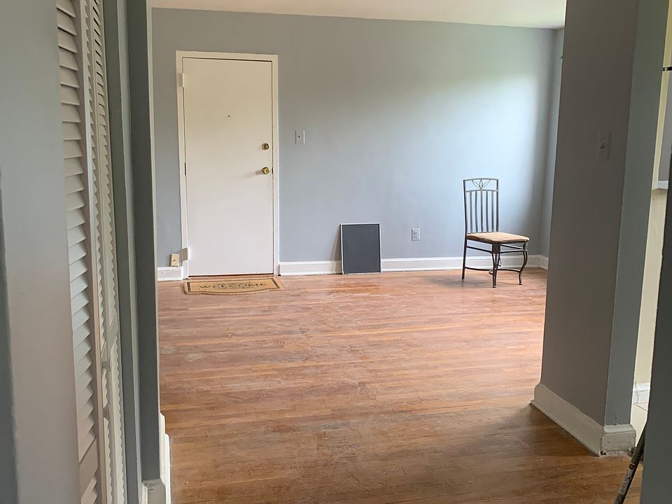Living room view from hallway