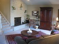 Vaulted Ceiling in Great Room